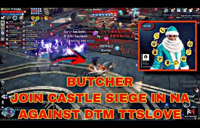 MIR4- CASTLE SIEGE IN NA NFT SERVER 77 | BUTCHER ALLIANCE ft SHUTDOWN VS DTM TTSLOVE  ALLIANCE 😱