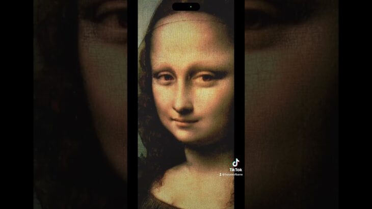 Mona Lisa, Patrick Hughes, Zoe Moss AR NFTs #monalisa #nft #veve #vevefam #patrickhughes