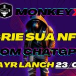 MonkeX  │ A inovação Dos Projetos NFT │ ChatGPT integrado Na Plataforma  │Fair Launch DIA 25/ 03