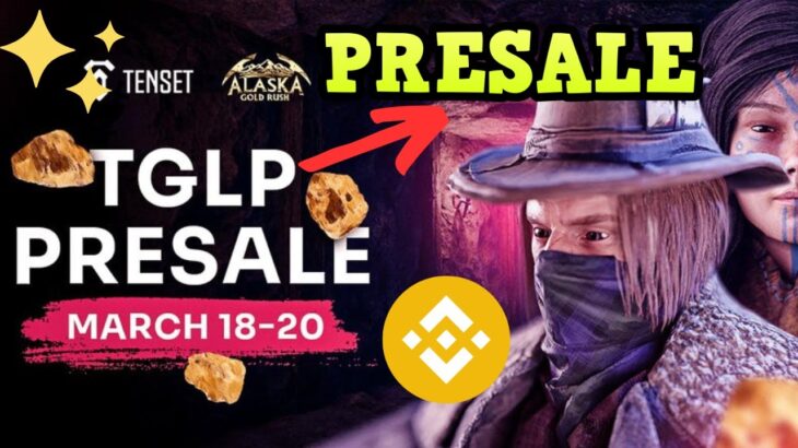 NEW Alaska Gold Rush NFT Metaverse Crypto PRESALE! 🚀 Tenset TGLP NEW Gem is LIVE! 💰