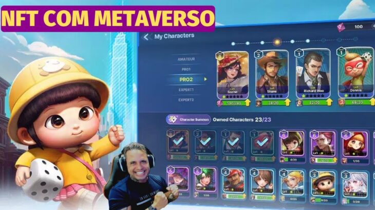 NOVO JOGO COMPETITIVO COM NFT E METAVERSO COM CIDADES REAIS