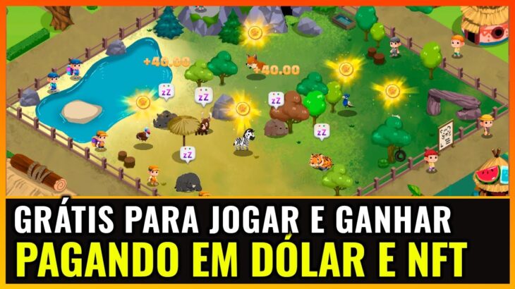 NOVO JOGO NFT GRÁTIS PAGANDO DÓLAR E NFT! PASSO A PASSO DE ZOOZIRA