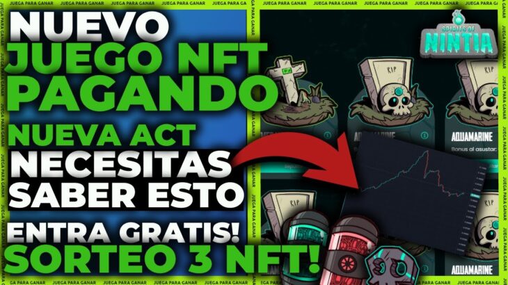 NUEVO JUEGO NFT RENTABLE | spirit of nintia|  MEJORES JUEGOS NFT ENTRA GRATIS SORTEO 3 NFT!