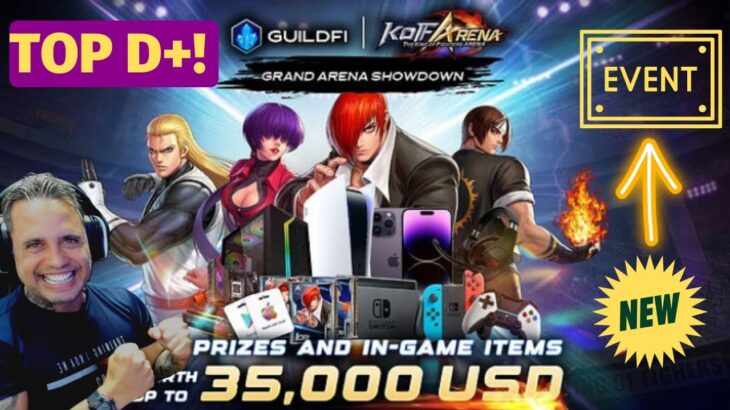 O MAIOR EVENTO DO KOF ARENA NFT E A GUILD FI ! MAIS DE 175.000 REAIS EM PREMIAÇÕES !