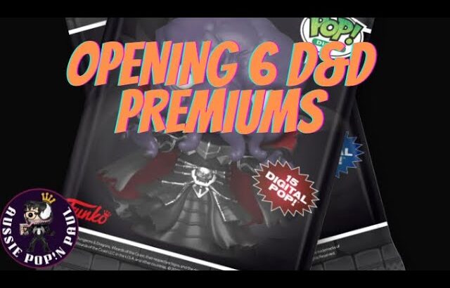 Opening 6 Packs Dungeons & Dragons Funko NFT’s