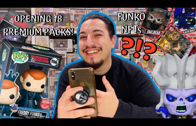 Opening Dungeons and Dragons Funko NFT Packs | Physical Redemptions | PULLS?!