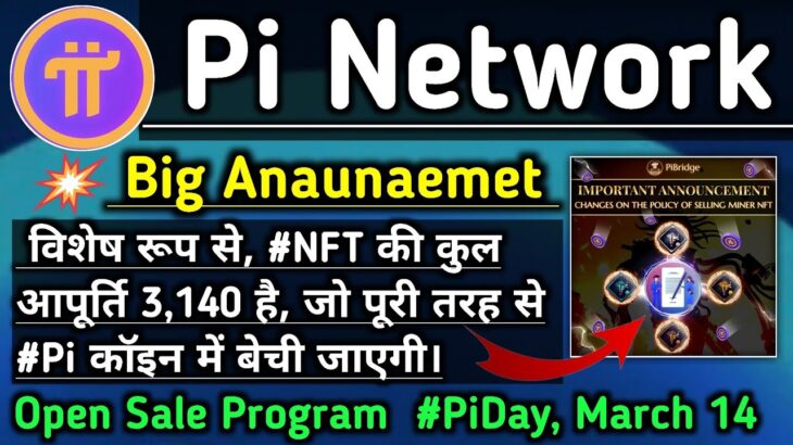 PI Network NFT Update/PI Network Launches Marketplace /PI Network Today News/Pi Price Prediction #pi