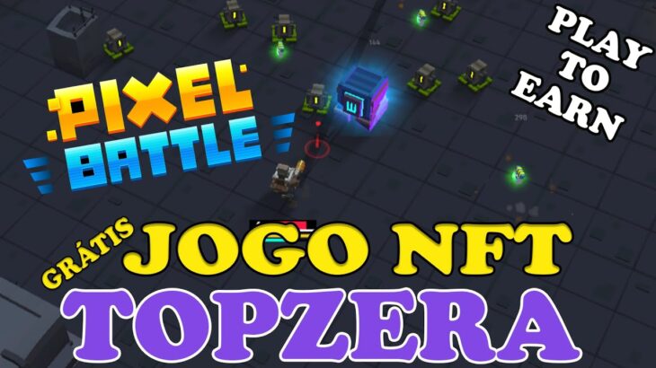 PIXEL BATTLE novo Jogo NFT Battle Royale muito bom para JOGAR E GANHAR certo