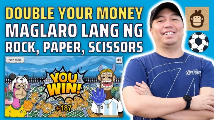 PPAPE Play To Earn NFT | Doble Pera Mo Dito Sa Rock, Paper, Scissors Game !!