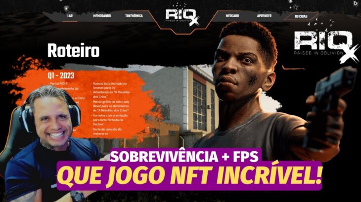 RIO X! O MELHOR JOGO NFT DE SOBRIVÊNCIA E FPS E METAVERSO CONTRUIDO NA CIDADE DO RIO DE JANEIRO !