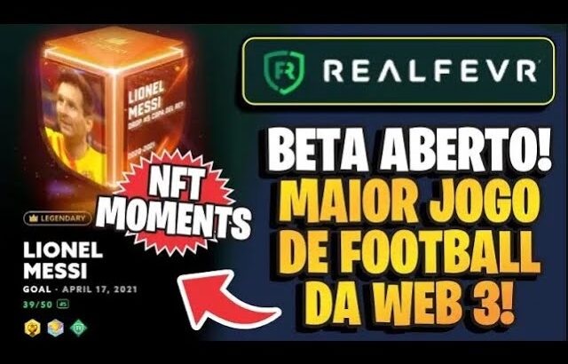 RealFevr com MAIOR JOGO NFT DE FUTEBOL!