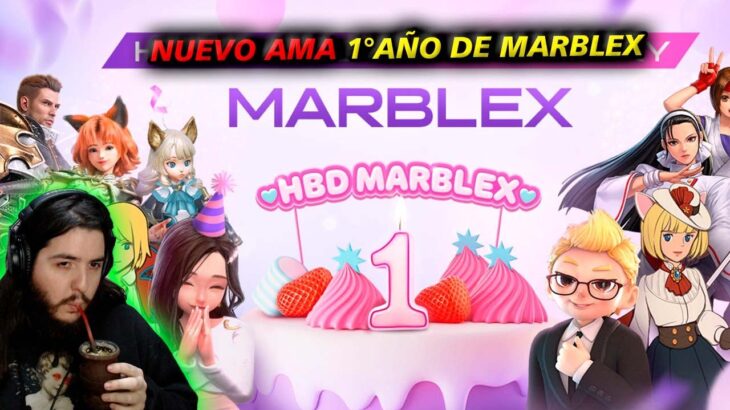 STAKING DE NFT | AMA de marblex 1° aniversario | RESUMEN ANUAL | MULTICHAIN Y Más | MBX NFT P2E