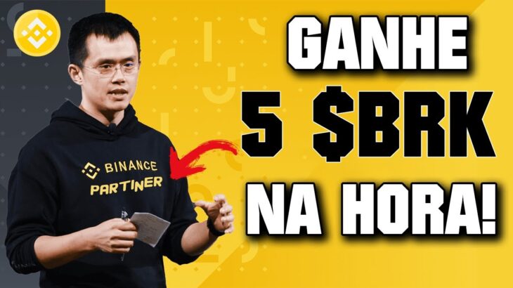 URGENTE! GANHE 5 BRK NA HORA + 1 BRK TODOS OS DIAS (BINANCE GAME NFT PARTNER)