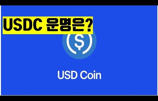 USDC 운명은? coinbase 비트코인 뉴스 스테이블코인  NFT BITCOIN ETH XRP ADA  CRYPTO블록체인 2023