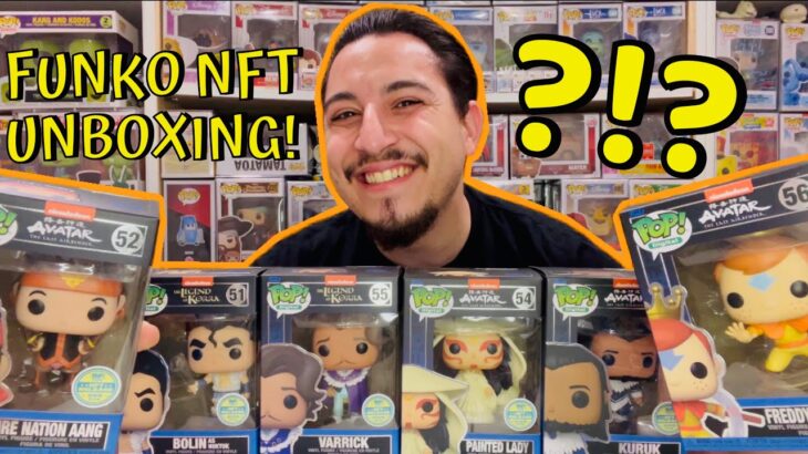 Unboxing Funko NFT Avatar: The Last Airbender Physical Redemption Set!