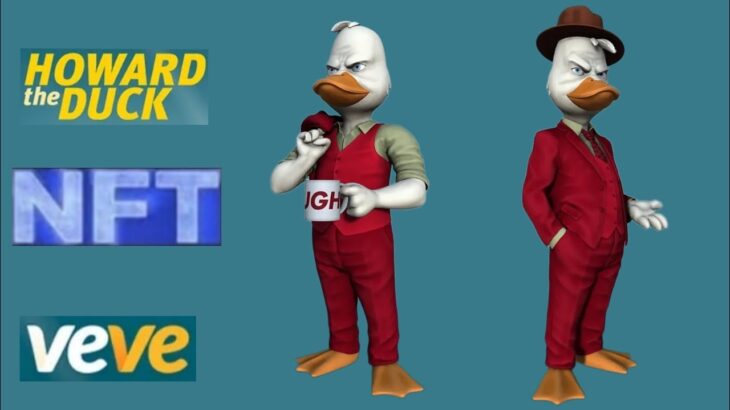 VeVe Drops Marvel Howard The Duck NFT Digital Collectible #VeVeFlex