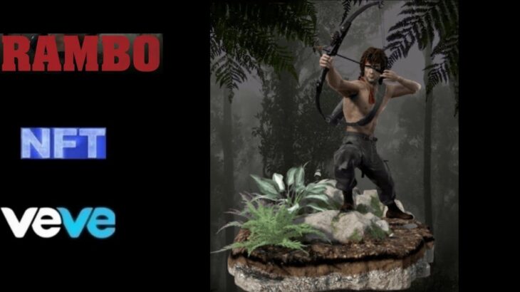 VeVe Drops RAMBO Takes Aim Animated NFT Digital Collectible (First Appearance) #VeVeFlex