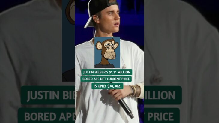 current price of justin bieber’s million dollar nft 😱😱 ? #nft #shortvideo #justinbieber