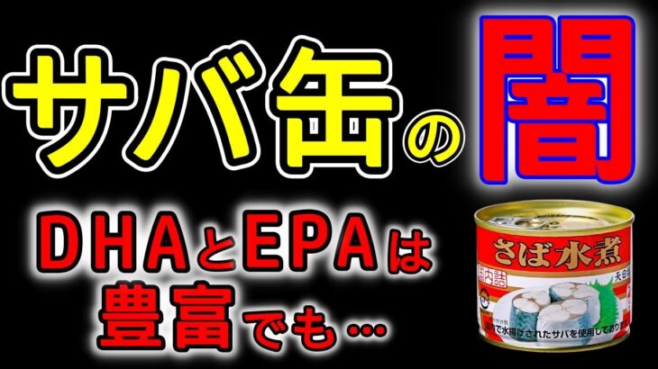 【有害】実は危険なサバ缶　高血圧や糖尿病から心血管疾患!?　無添加で化学物質の心配が少ないサバ缶は●●！