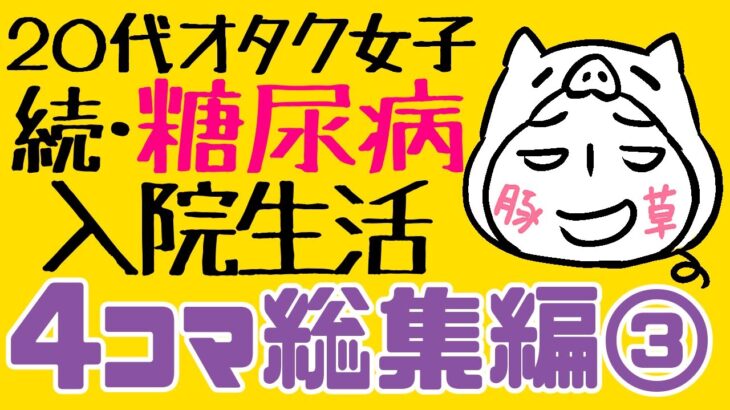 糖尿病エッセイまんがアニメ「ブタクサちゃん」総集編３（30～41話）