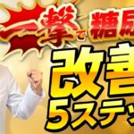 【最速で！】自宅でできる糖尿病改善5ステップ 【完全イメージ化】