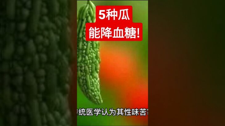 糖尿病吃5种瓜降血糖