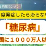 ＃976 １度発症したら治らない「糖尿病」全国に１０００万人以上。ほとんどが高齢者で、糖尿病は、いわゆる生活習慣病の典型的な病気です。2023.4.8.