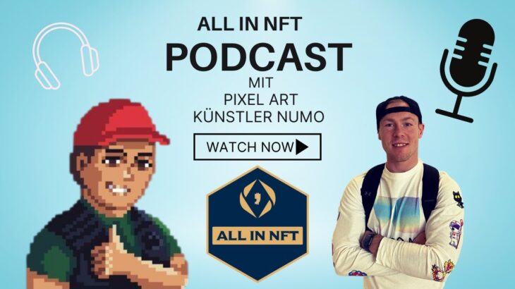 ALL IN NFT mit dem Pixel Art Künstler Numo