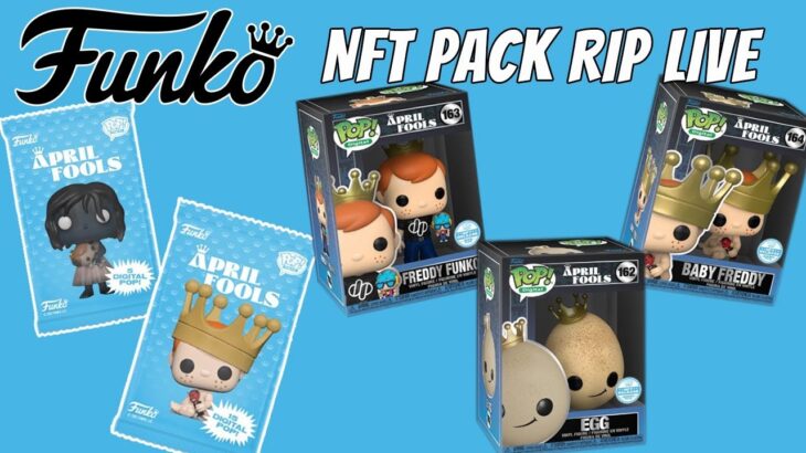 FUNKO NFT APRIL FOOLS PACK RIP I HIT THE GRAIL!