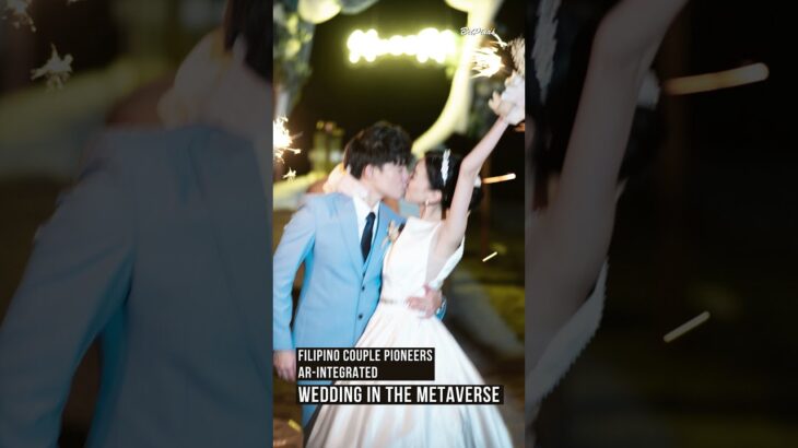 Filipino Couple Hosts First of its Kind AR and NFT Wedding Powered by Xovox Labs #shorts