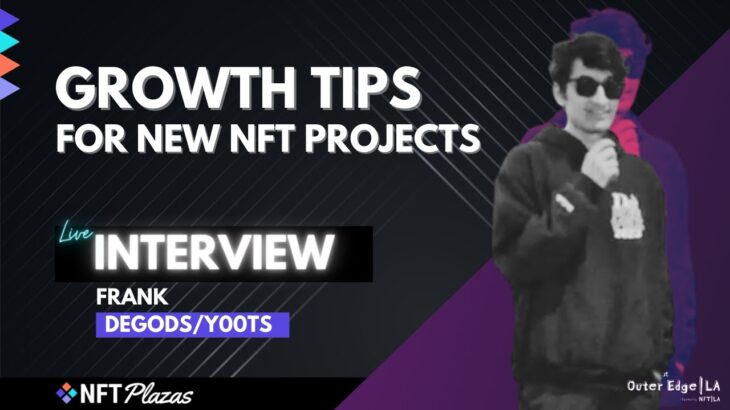 Frank DeGods shares his tips for growth and success on new NFT Projects