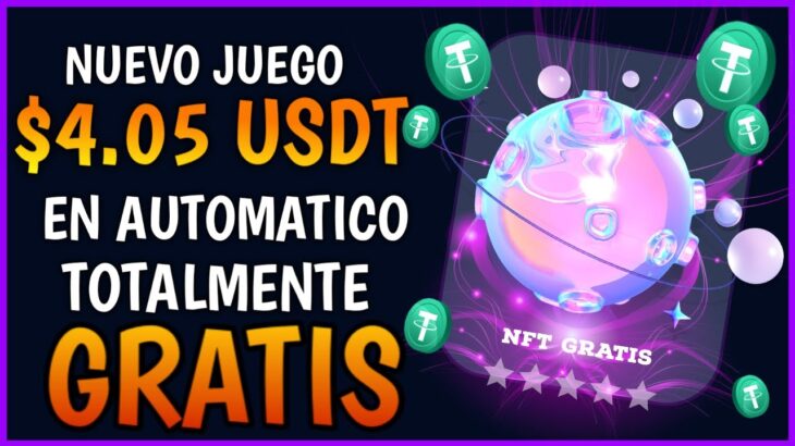 💥GRAN OPORTUNIDAD💥 Nuevo juego NFT para ganar criptomonedas GRATIS totalmente en Automático 2023