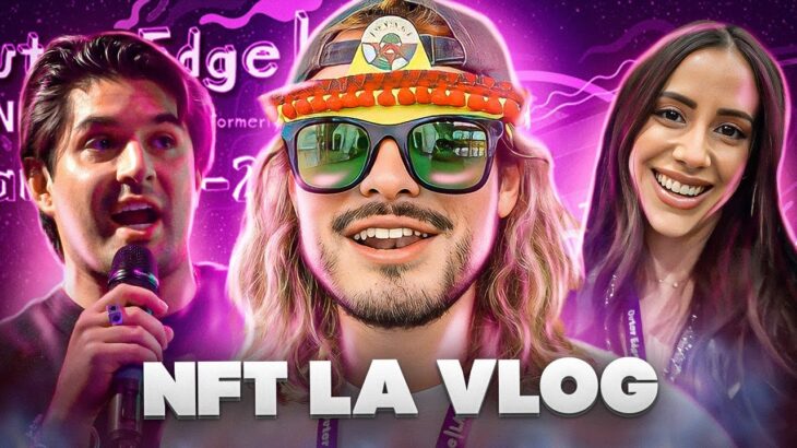 I WENT TO NFT LA CONFERENCE 2023 AND DID SOMETHING WILD!! (VLOG)