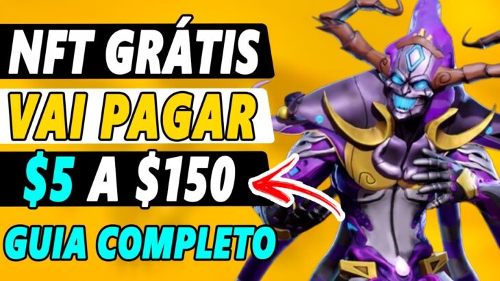 JOGO NFT GRÁTIS PRA GANHAR DE $5 A $150 FÁCIL CYBER TITANS (FREE TO PLAY)