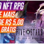 JOGO NFT RPG – GANHE MAIS DE R$ 5,00 – POR DIA – GRÁTIS – FIVE STARS