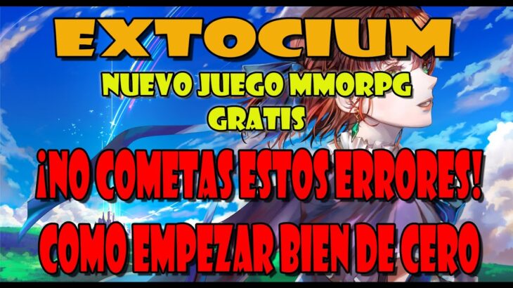 JUEGO MMORPG NFT RENTABLE🤑 GRATIS RED BINANCE EXTOCIUM