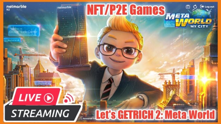 【Let’s GET RICH 2】🔴GAME NFT/P2E – BELI TANAH DI META WORLD | SELAMAT HARI RAYA IDUL FITRI 1444 H