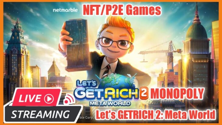 【Let’s GET RICH 2】🔴GAME NFT/P2E – DAILY STREAM CARI CRYSTAL | MAEN DI BOARD CHAMPION!? MENANG!?