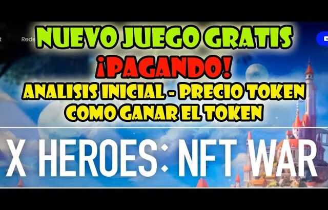 NUEVO JUEGO NFT FREE TO PLAY RED MEVERSE X HEROES NFT WAR