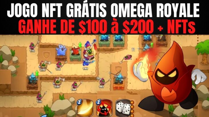 Omega Royale Jogo NFT Free To Play Tower Defense Evento Pagando