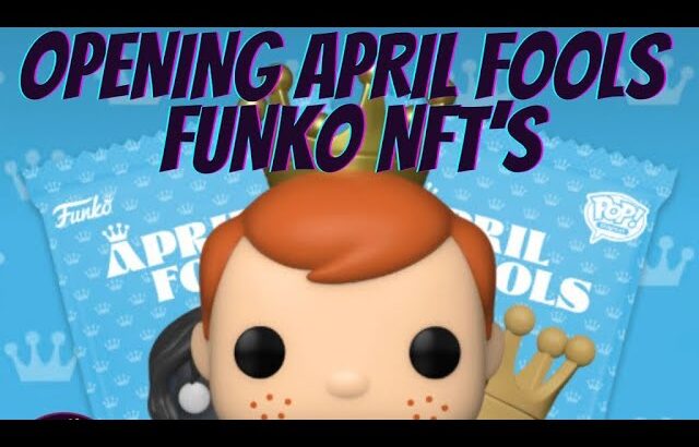 Opening 3 Premium and 5 standard April Fools Funko NFT Packs