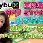 Playbux 要发空投啦！NFT STAMP即将开启！持有 NFT 即可获得 PBUX 代币空投 #binance #binancelabs #playbux #PBUX #繁星 #airdrop