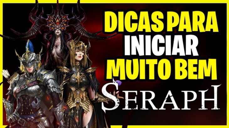 SERAPH NFT DICAS INICIAIS PARA SAIR NA FRENTE NOVO PLAY TO EARN DA ACTOZ SOFT