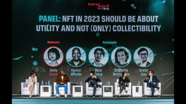 TMRW Conference Dubai: NFT in 2023 should be about utility and not (only) collectability