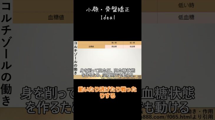 【糖尿病リスク】身体と脳を破壊する危険なホルモン「コルチゾール」②【死のホルモン】#shorts