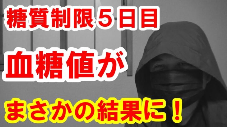 【糖尿病】糖質制限で「血糖値」が下がるか検証します。