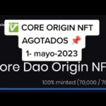 ✅CORE ORIGIN NFT – AGOTADOS 📌 // 1 mayo 2023