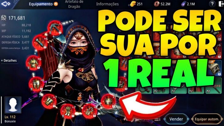 CORRE! NFT COM PET LENDÁRIO POR 1 REAL – MIR4