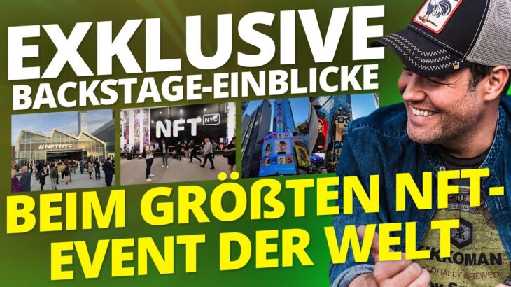 Exklusive Backstage Einblicke beim größten NFT Event der Welt! NYC NFT 2023 VLOG.