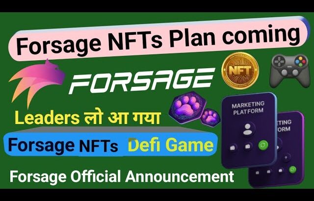 Forsage NFT New Update | Forsage NFT Defi Game 🎮 May Is Coming || Forsage Big Announcement ||